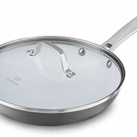 Calphalon 1937374 Classic Omelette Fry Pan, 10-in, Grey/White