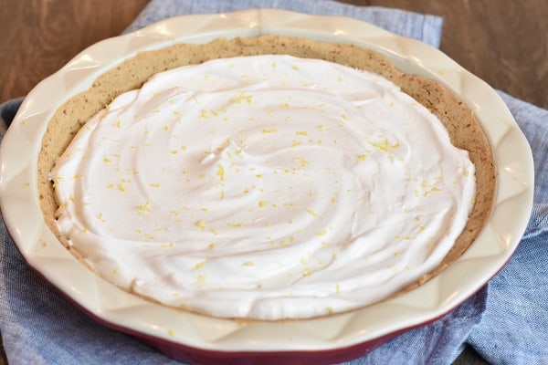 Gluten Free Lemon Cream Pie
