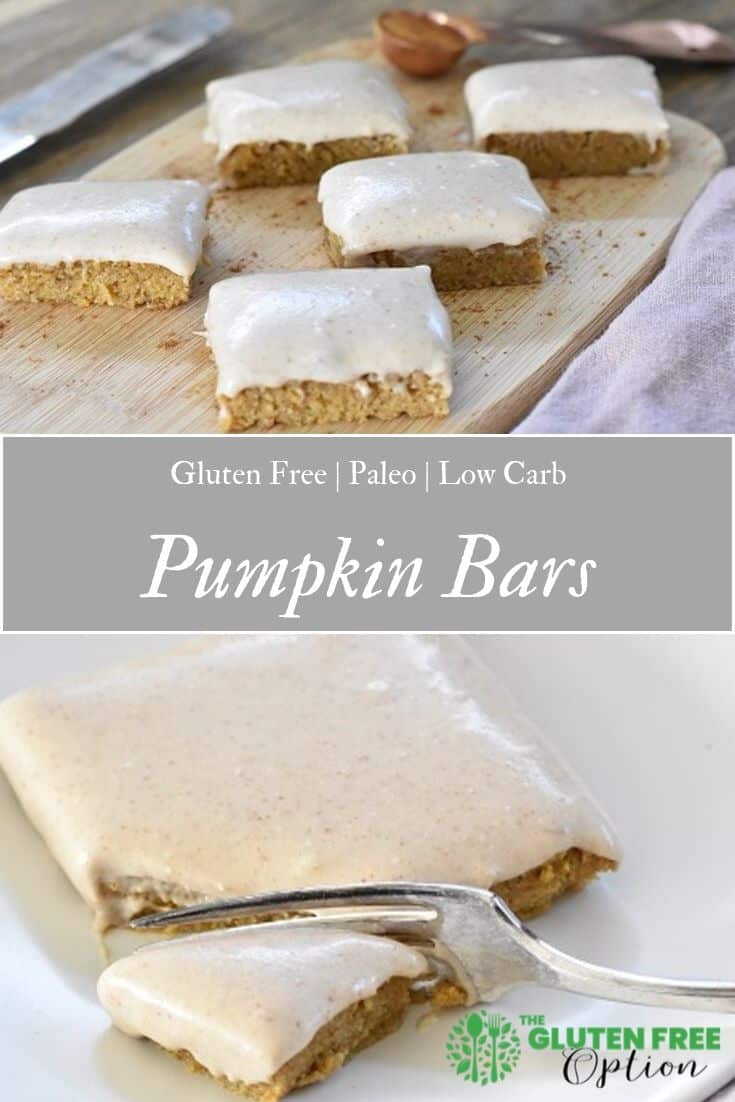 Gluten Free Pumpkin Bars