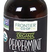 Frontier Peppermint Flavor Certified Organic, 2 Ounce Bottle